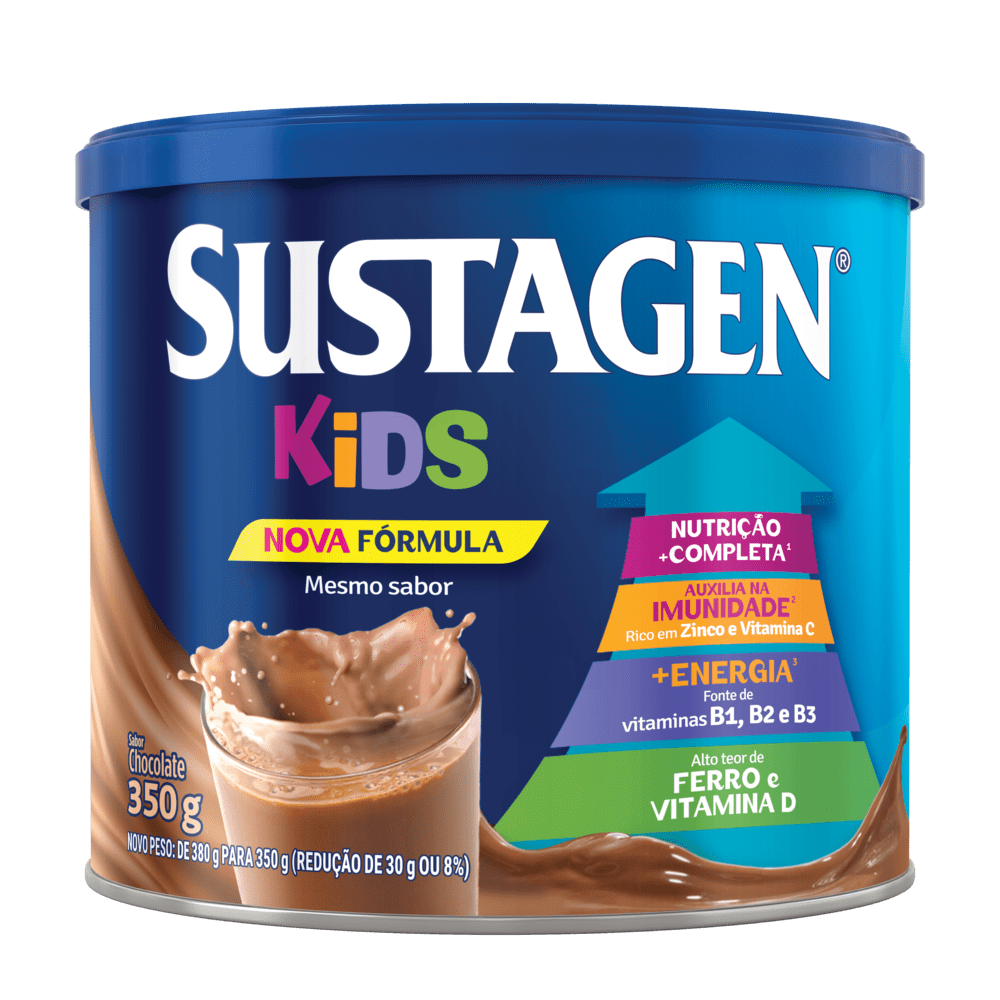 SUSTAGEN KIDS LATA 350G CHOCOLATE