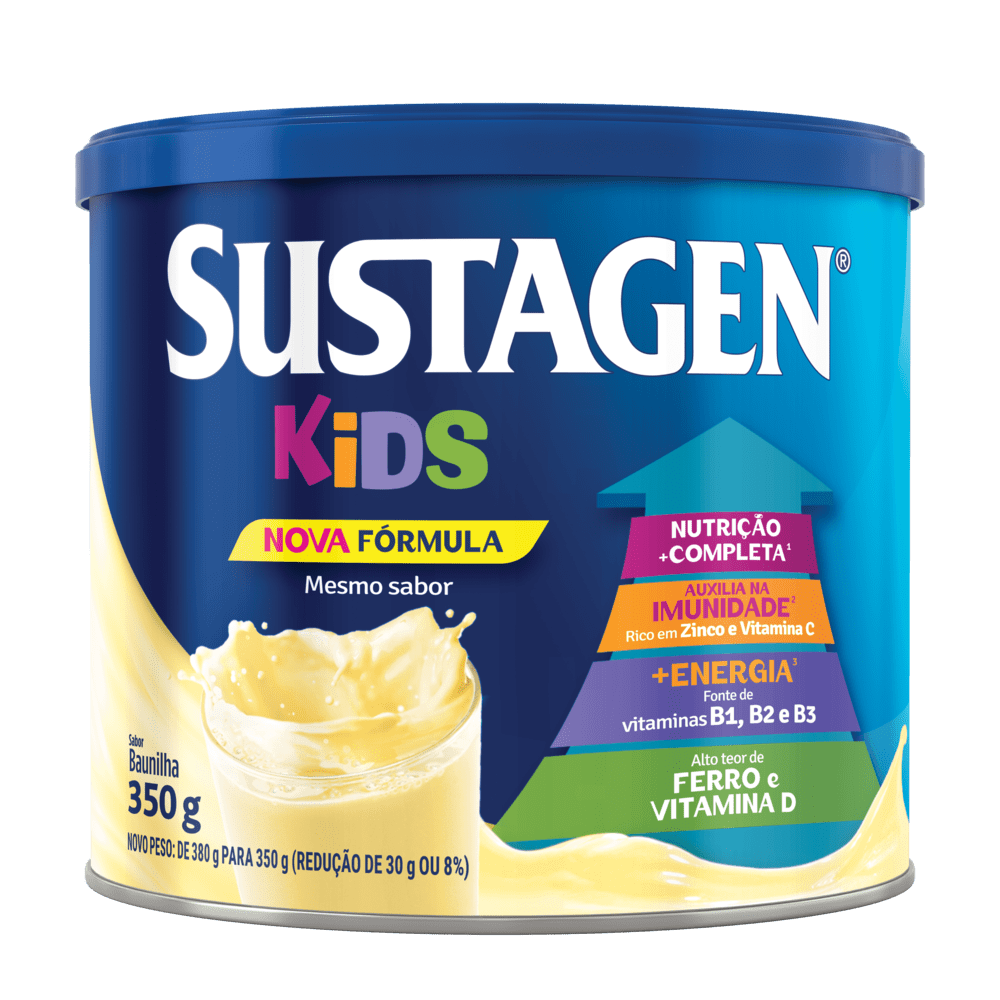 SUSTAGEN KIDS LATA 350G BAUNILHA