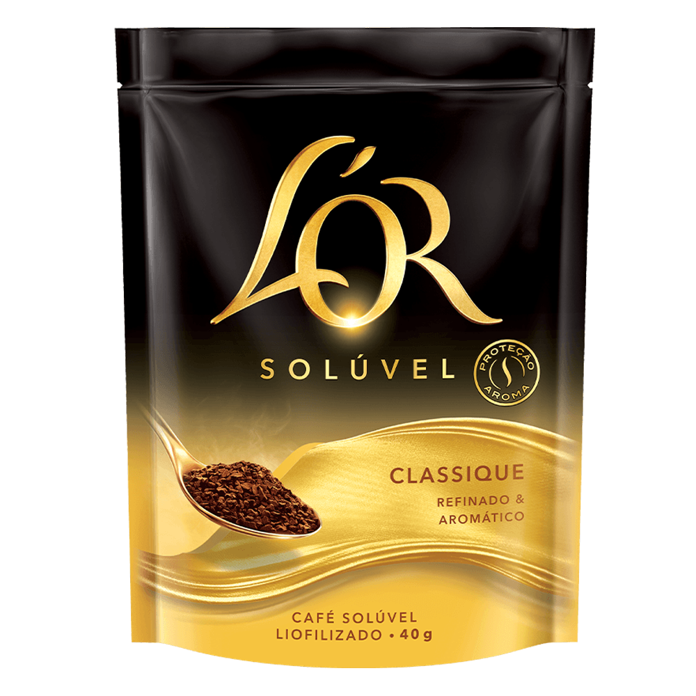 CAFE LOR SOLUVEL SACHE 40G CLASSIQUE