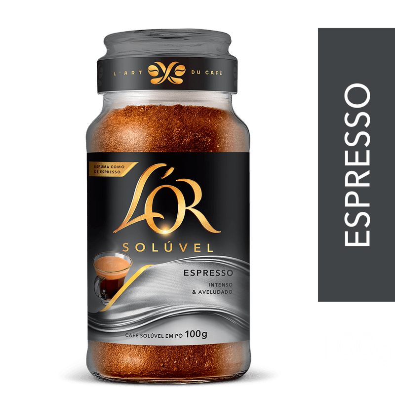 CAFE LOR SOLUVEL EM PO VD 100G ESPRESSO