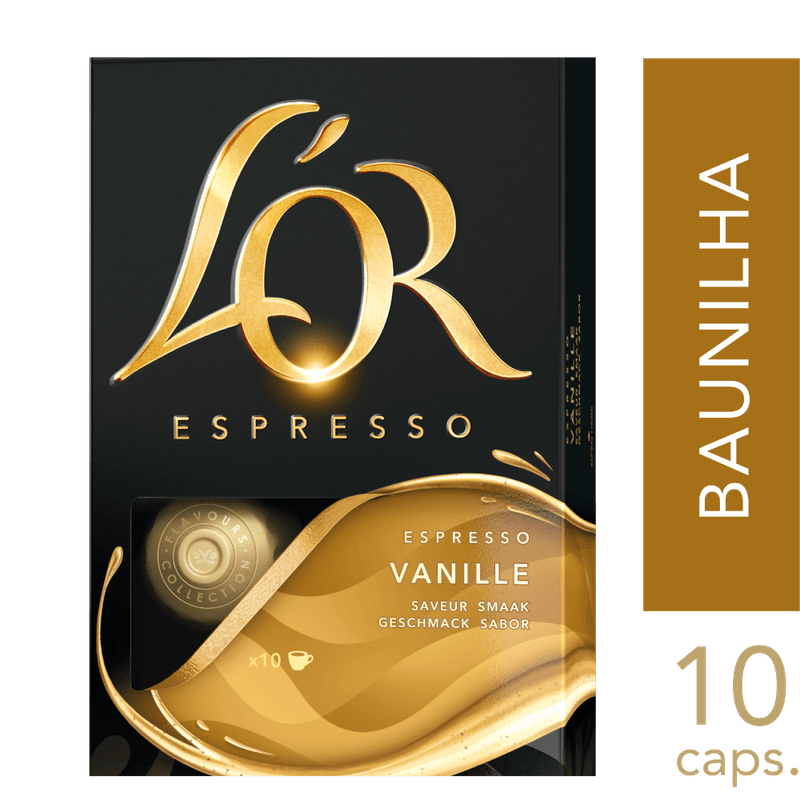 CAFE EM CAPSULA LOR ESPRESSO COM 10UN BAUNILHA