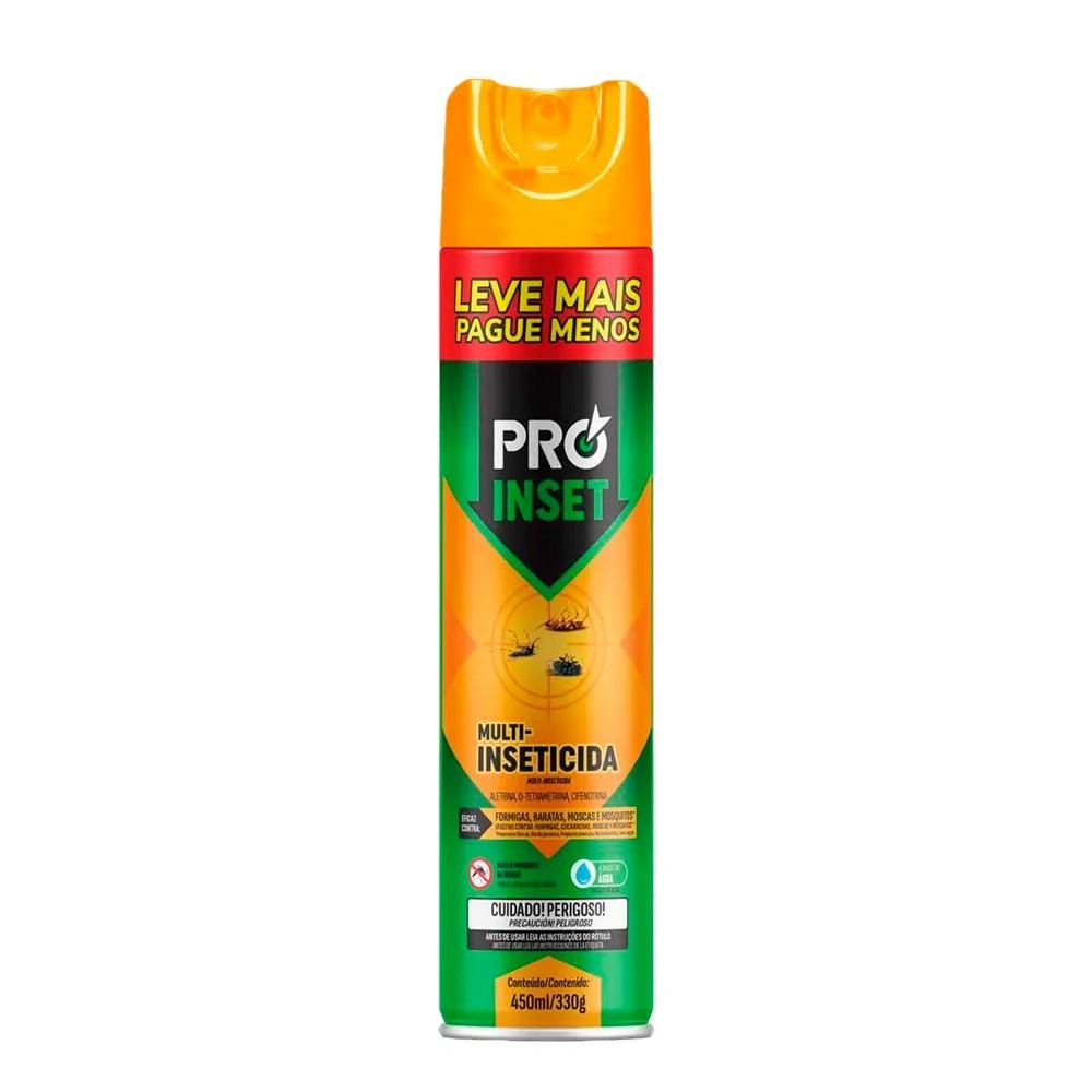INSETICIDA MULTI PROINSET LEVE MAIS PAGUE MENOS 450ML