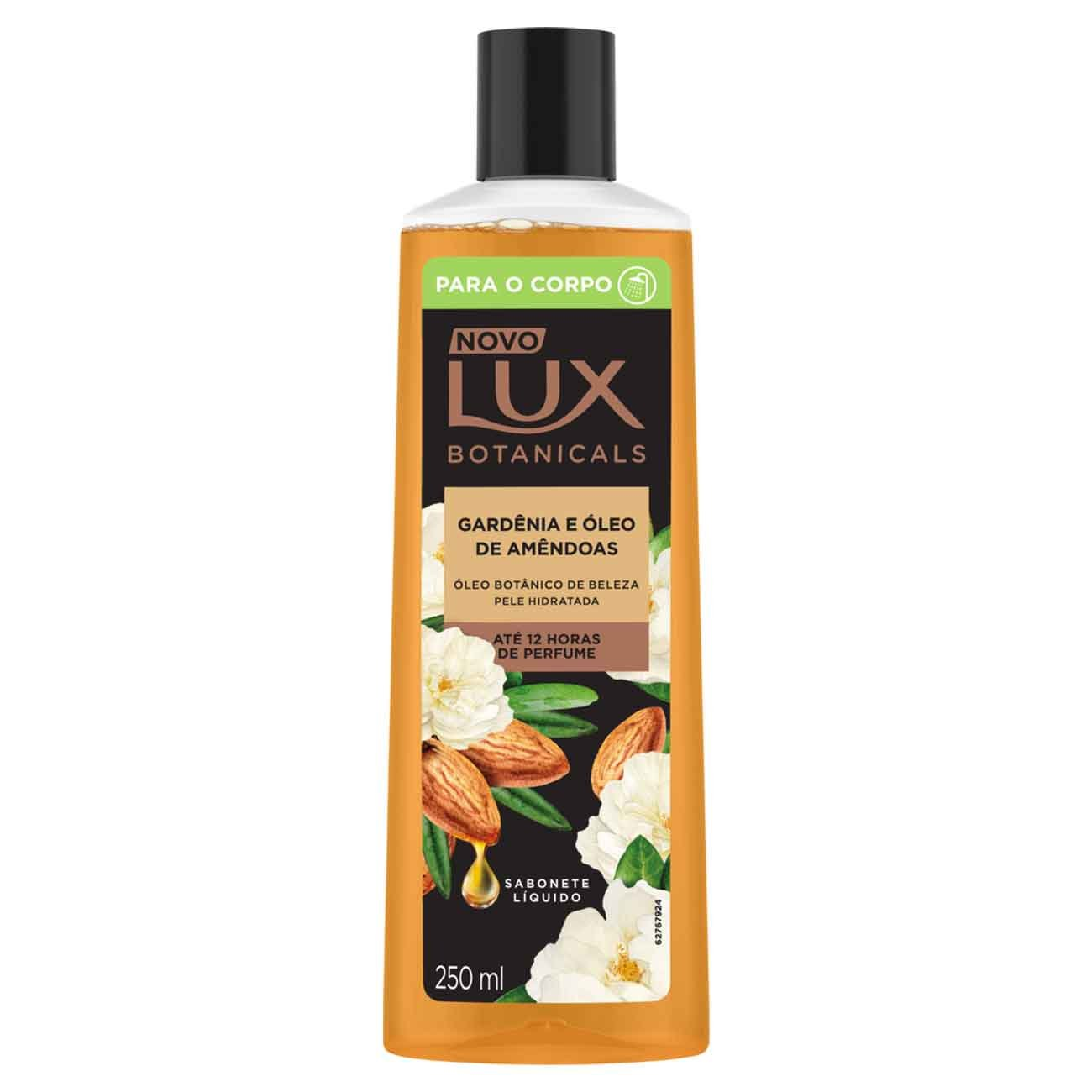 SABONETE LIQUIDO LUX 250ML. GARDENIA E OLEO DE AMENDOAS