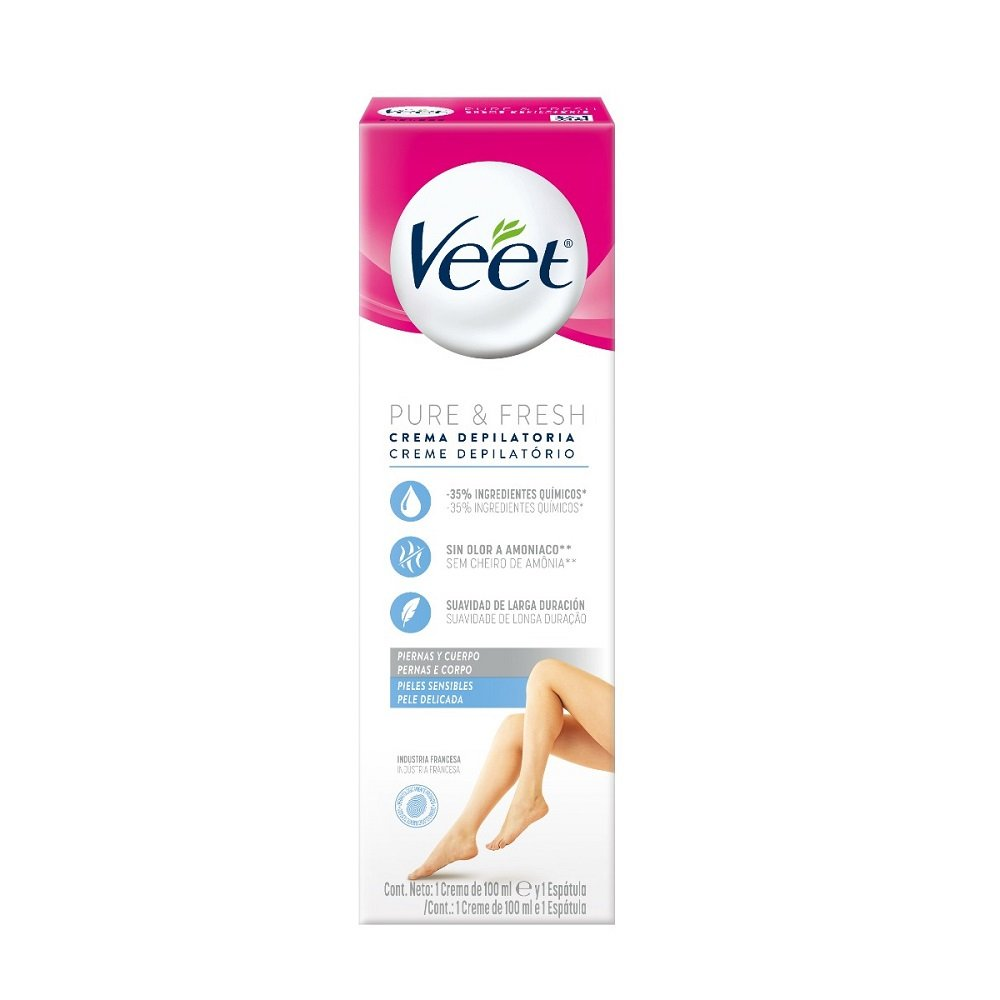 CREME DEPILATORIO VEET 100ML PELE SENSIVEL