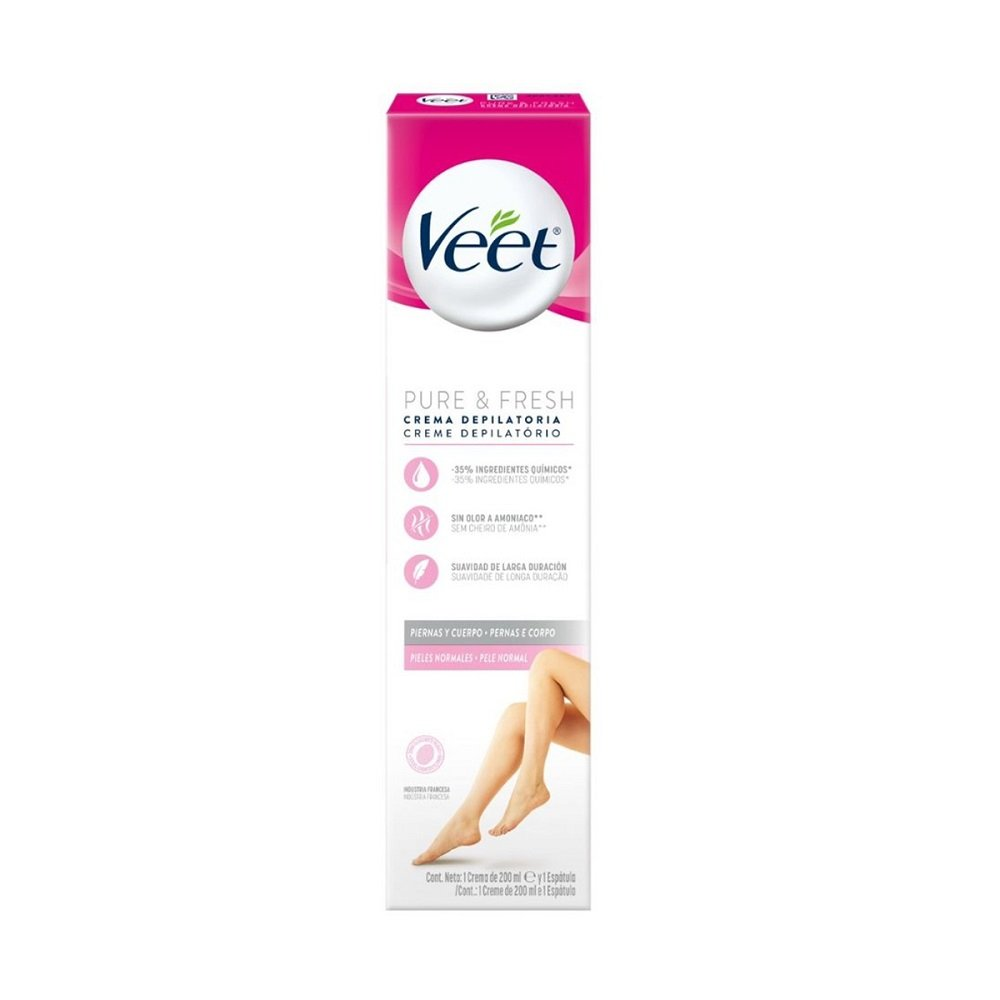 CREME DEPILATORIO VEET 200ML PELE NORMAL