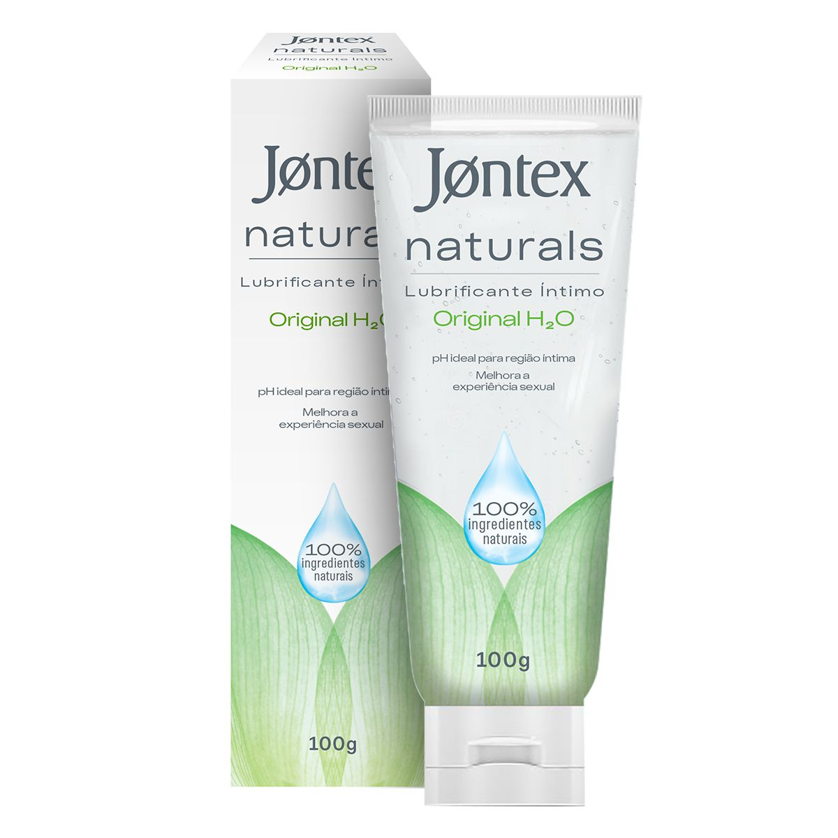 GEL LUBRIFICANTE JONTEX NATURALS 100G ORIGINAL H2O