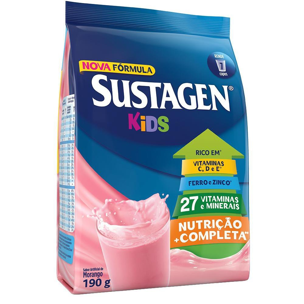 SUSTAGEN KIDS 190G MORANGO