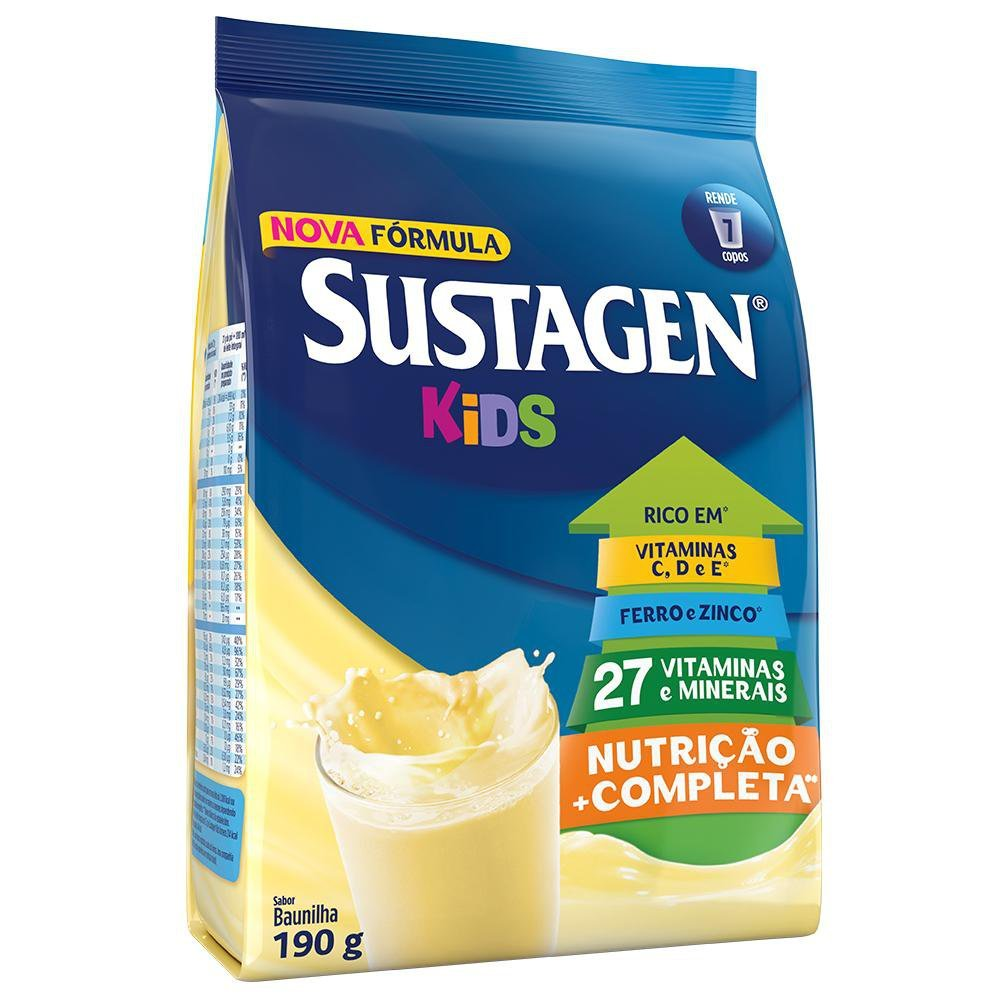 SUSTAGEN KIDS 190G BAUNILHA