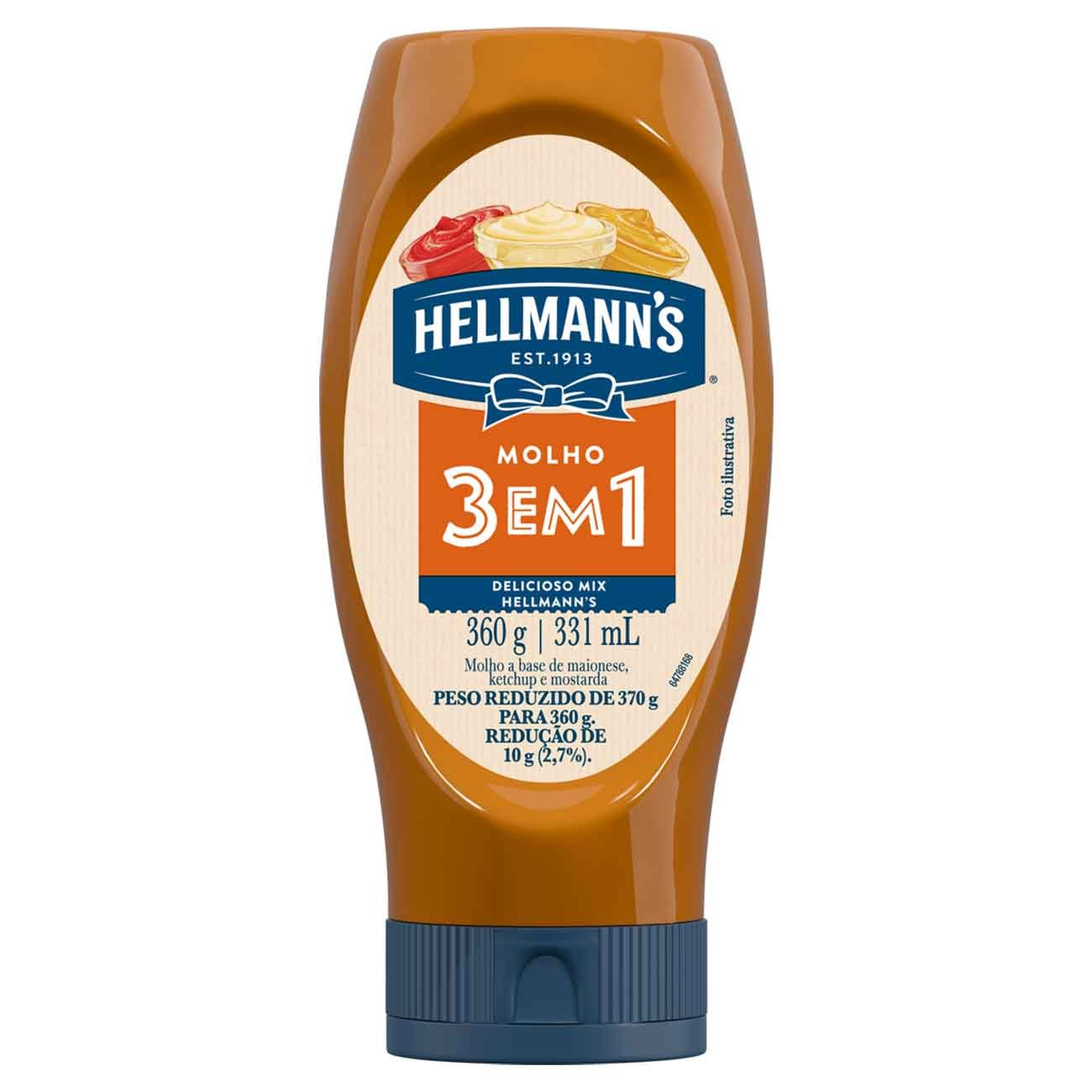 MOLHO HELLMANNS 3 EM 1 360G SQUEEZE