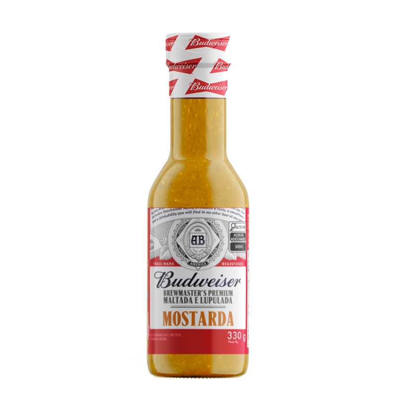 MOSTARDA BUDWEISER BISGANA 330G