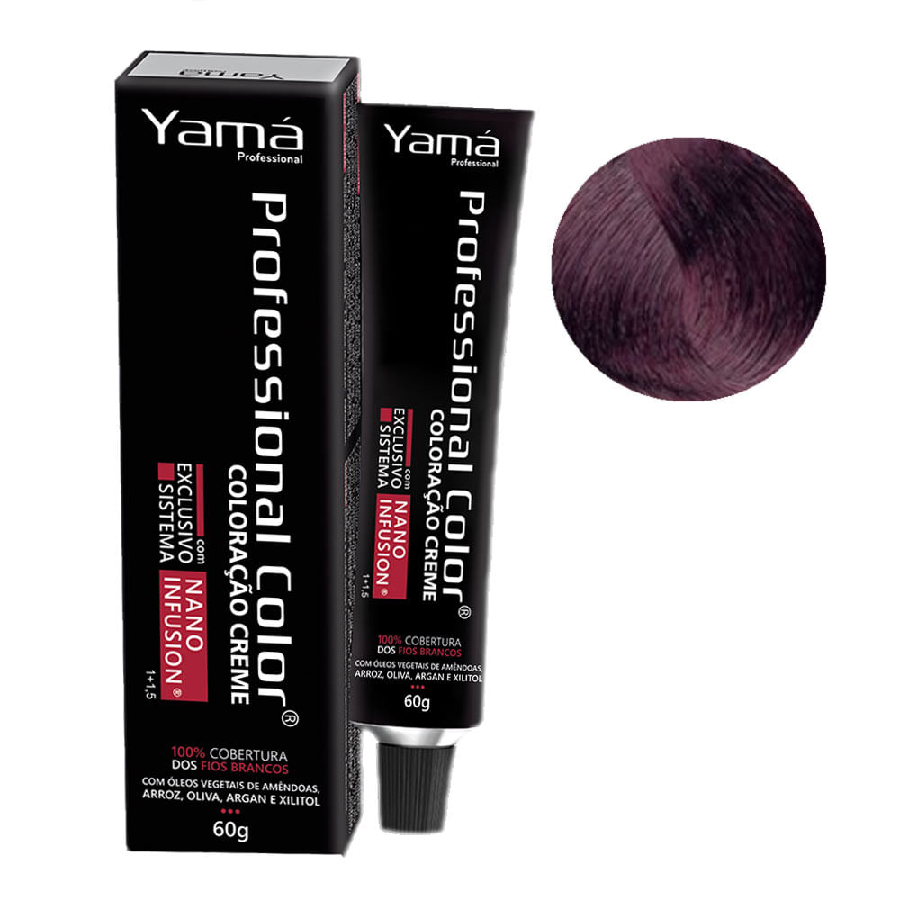 COLORACAO YAMA PROFISSIONAL NANO INFUSION 60G 8.26 LOURO CLA IRISADO