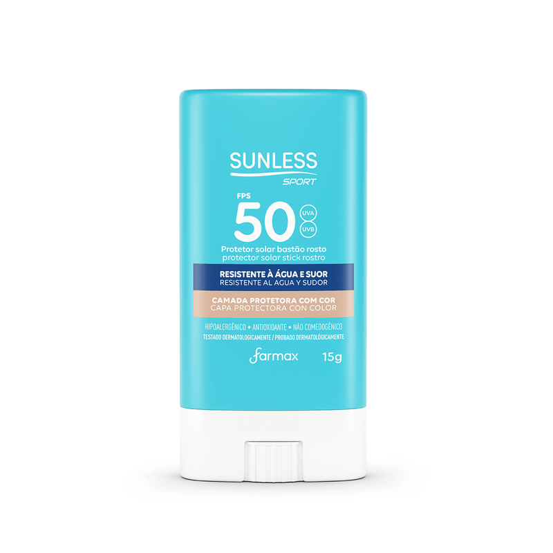 PROTETOR SOLAR SUNLESS FPS50 15G SPORT