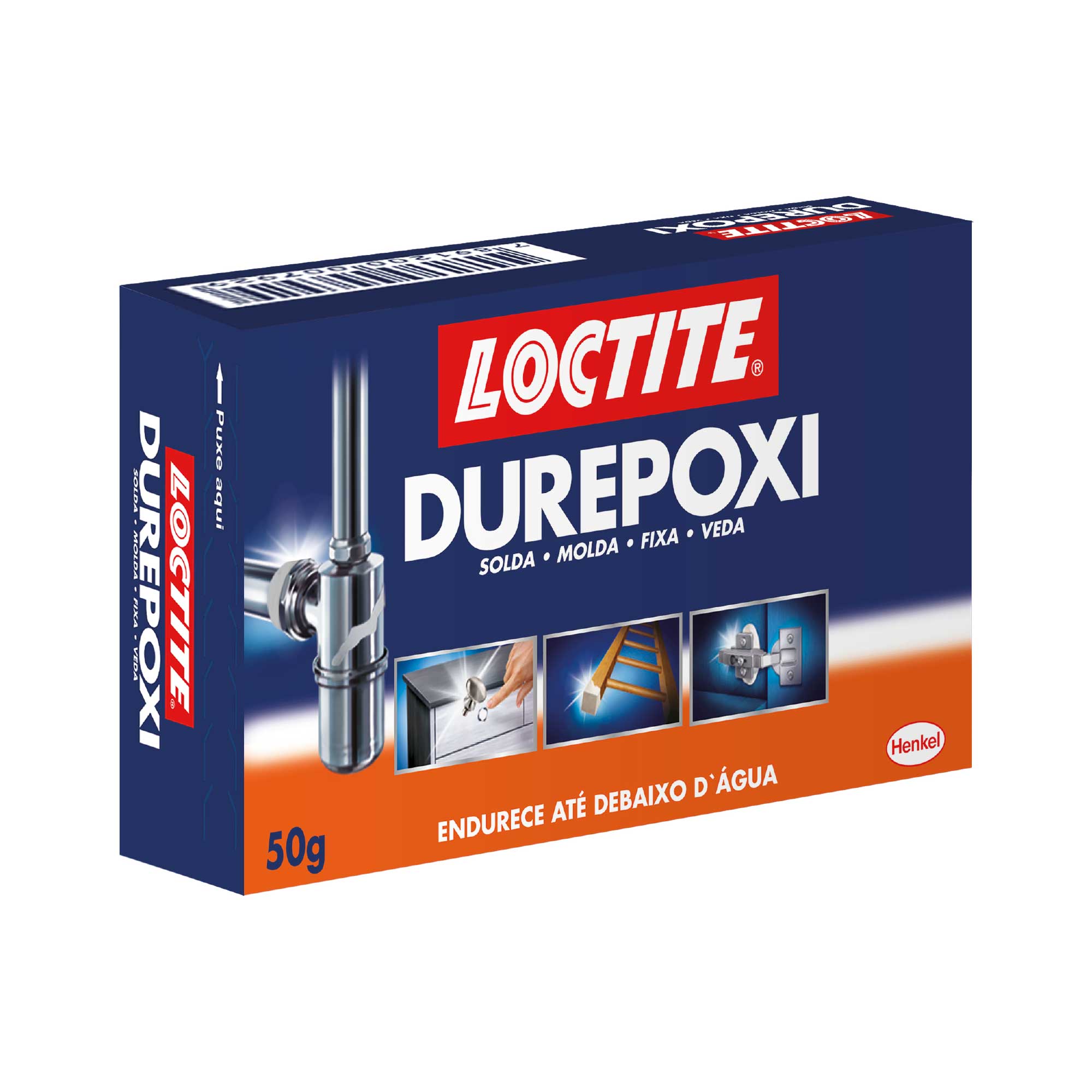 MASSA DUREPOXI 50G CARTUCHO