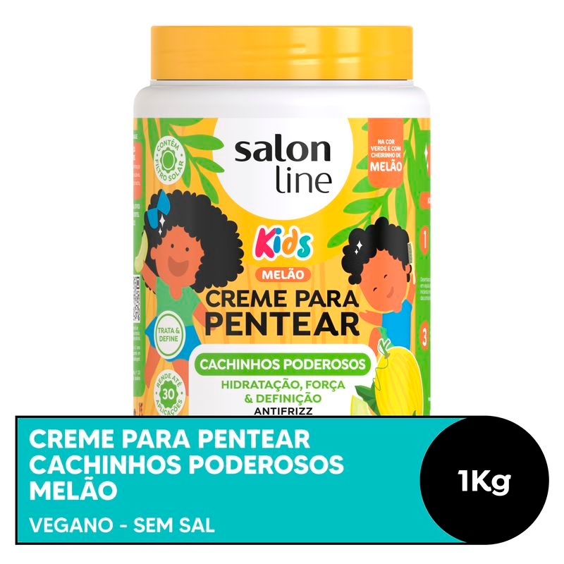 CREME PENTEAR SALON LINE 1KG CACHINHOS PODEROSOS MELAO
