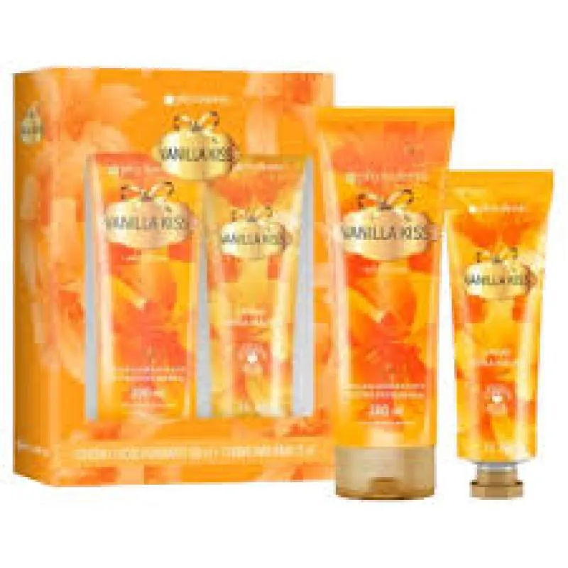 KIT PHYTODERM HIDRATANTE CORPORAL 200ML + CREMA PARA MAOS 60G VANILLA KISS