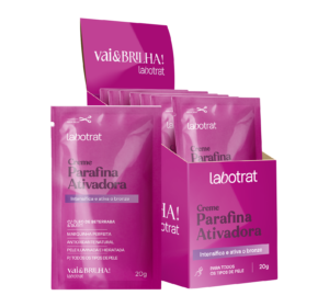 CREME PARAFINA LABOTRAT COM 12 UNIDADES 20G ATIVADORA BETERRABA E BURITI