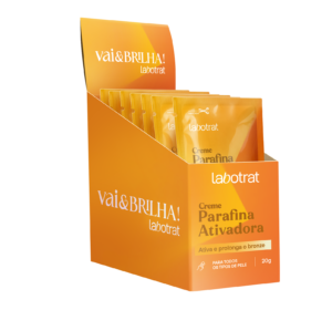 CREME PARAFINA LABOTRAT COM 12 UNIDADES 20G ATIVADORA CENOURA E URUCUM