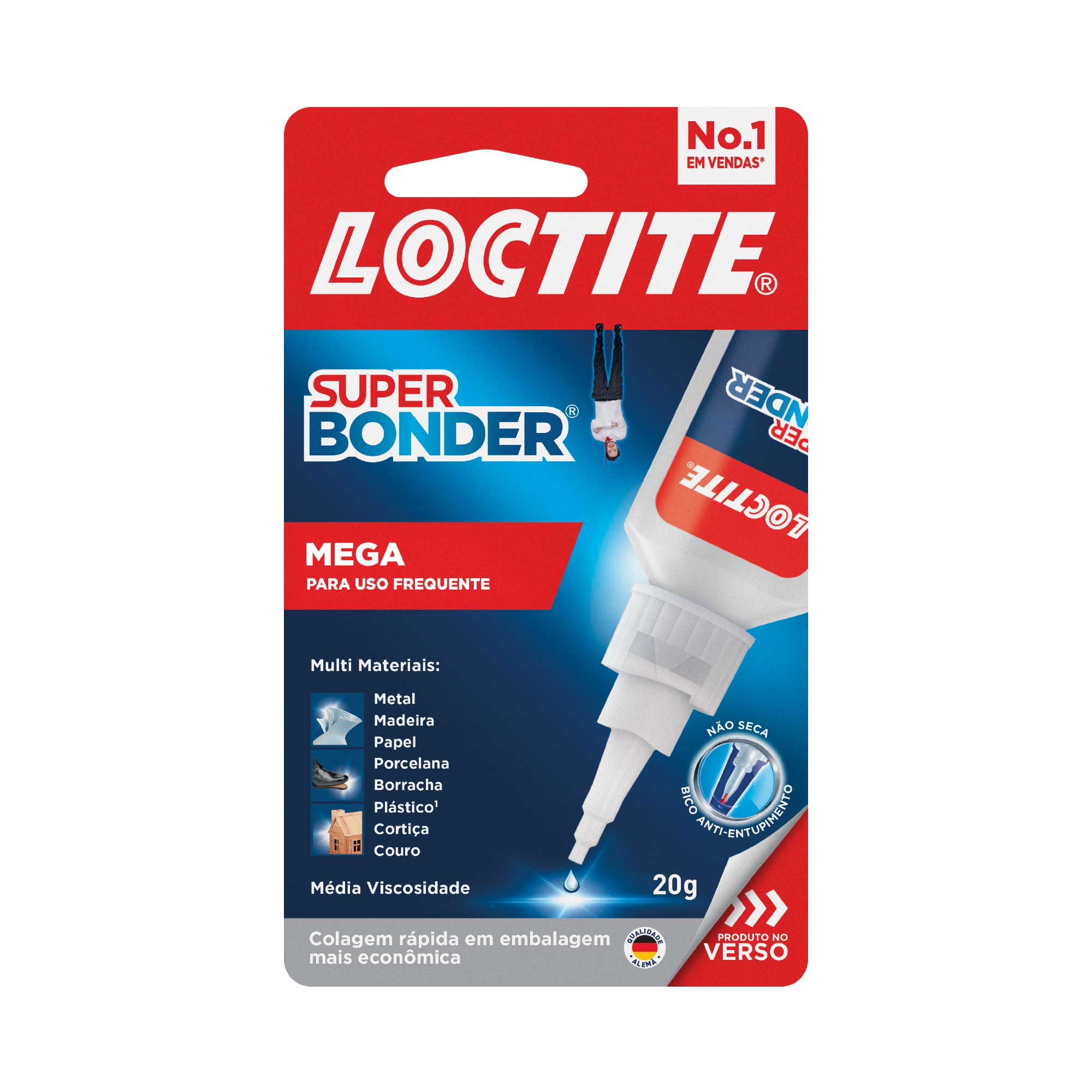 COLA SUPER BONDER MEGA BLISTER 20G