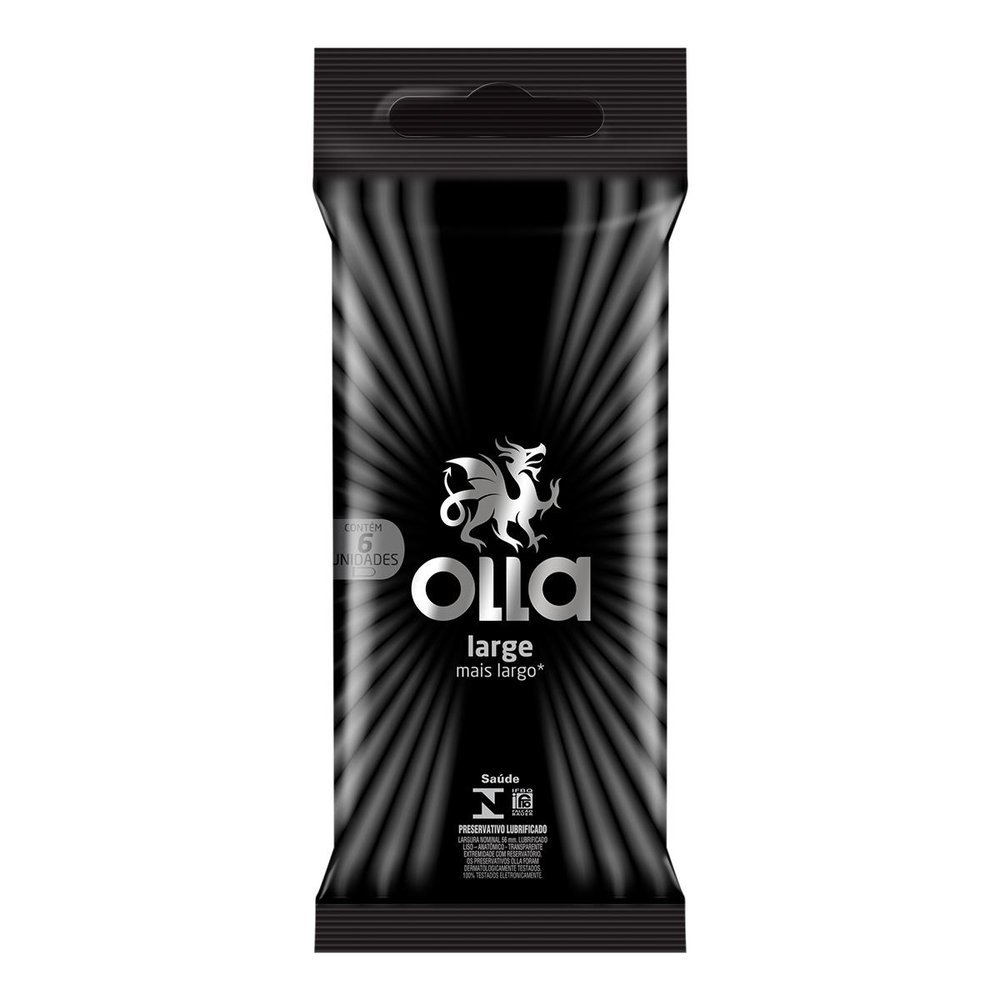 PRESERVATIVO OLLA C/6UN LARGE