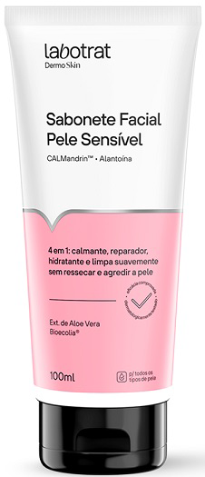 SABONETE FACIAL LABOTRAT 100ML PELE SENSIVEL