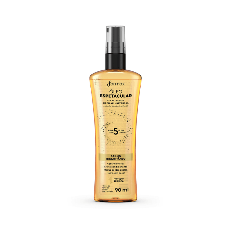 OLEO CAPILAR ESPETACULAR FARMAX 90ML
