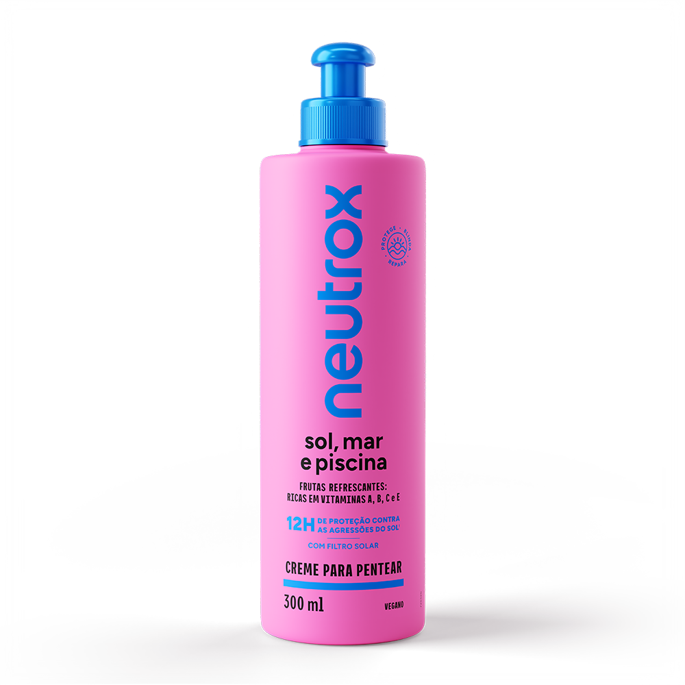CREME DE PENTEAR NEUTROX 300ML. SOL MAR E PISCINA