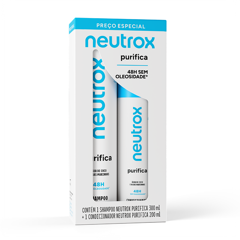 SHAMPOO NEUTROX 300ML + CONDICIONADOR 200ML PURIFICA