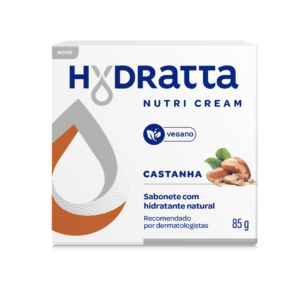 SABONETE HYDRATTA 85G CASTANHA - LARANJA
