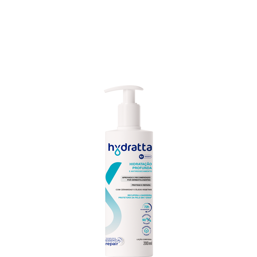 LOCAO DESODORANTE CORPORAL HYDRATA 200ML HIDRATACAO PROFUNDA