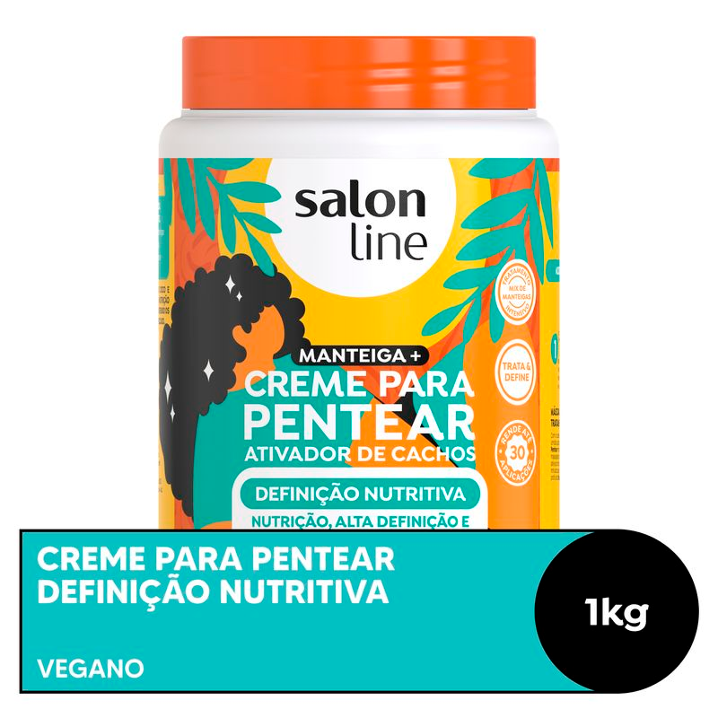 CREME DE PENTEAR SALON LINE 1KG DEFINICAO NUTRITIVA
