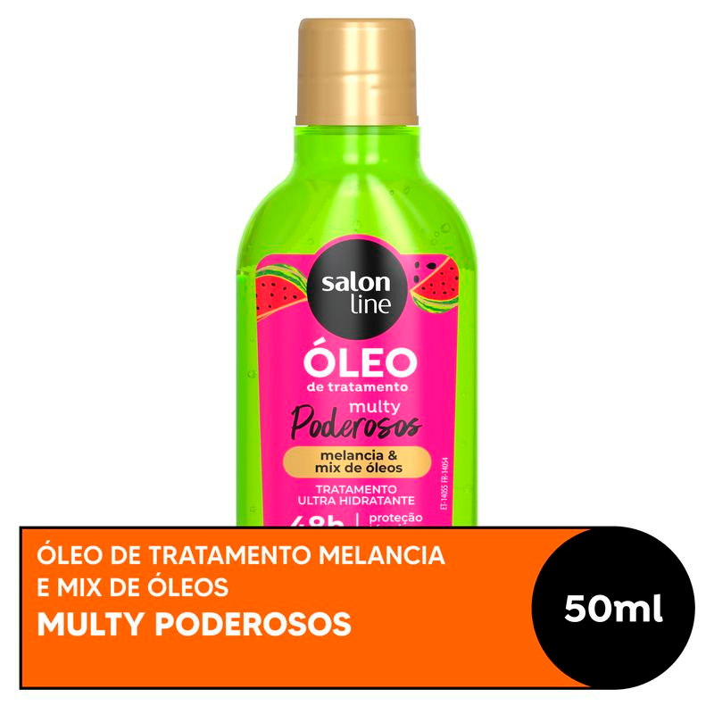 OLEO REPARADOR SALON LINE CACHOS DOS SONHOS 50ML MELANCIA