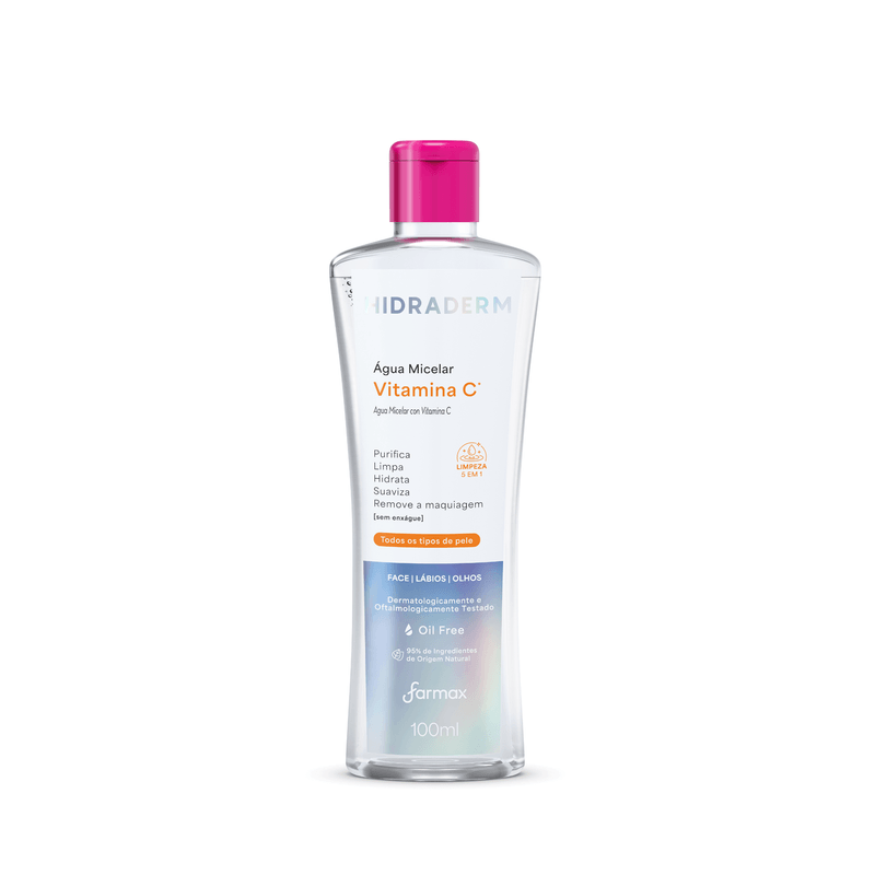 AGUA MICELAR HIDRADERM 100ML VITAMINA C