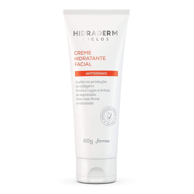 CREME HIDRATANTE HIDRADERM CICLOS 60G ANTISSINAIS
