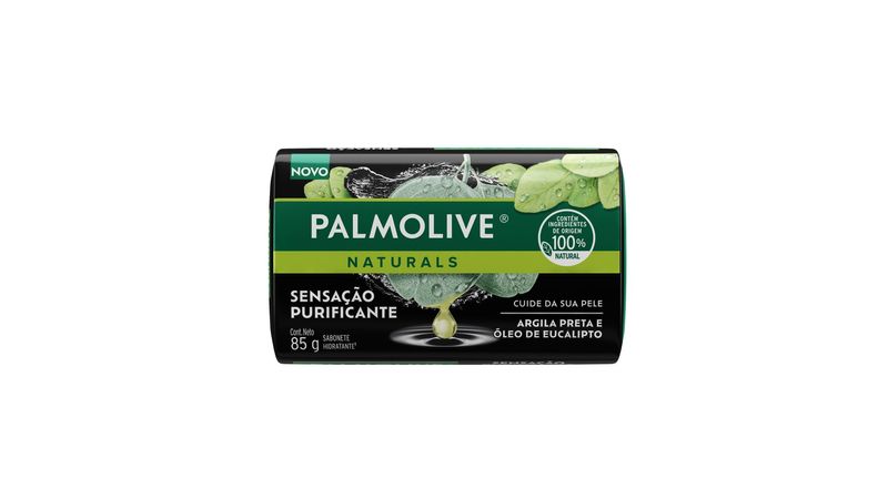 SABONETE PALMOLIVE NATURALS 85G ARGILA E EUCALIPTO