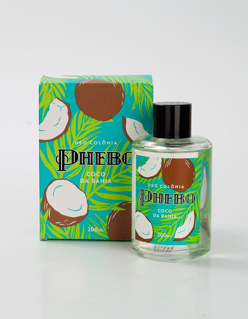 DEO COLONIA PHEBO 200ML COCO DA BAHIA