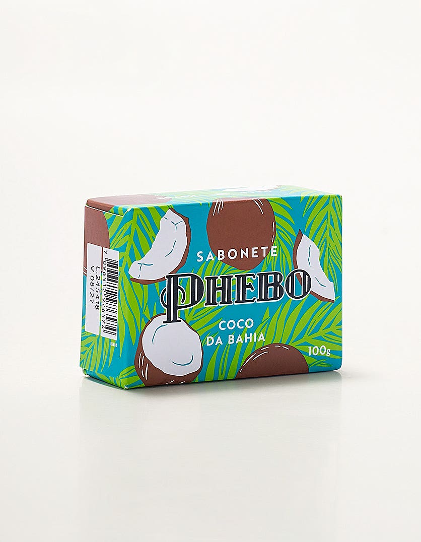 SABONETE PHEBO CREMOSO 100G COCO DA BAHIA