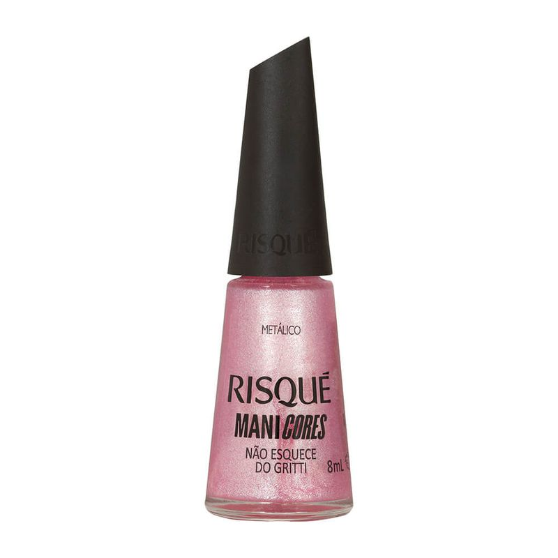 ESMALTE RISQUE MANICORES 8ML BL NAO ESQUECE DO GRITTI