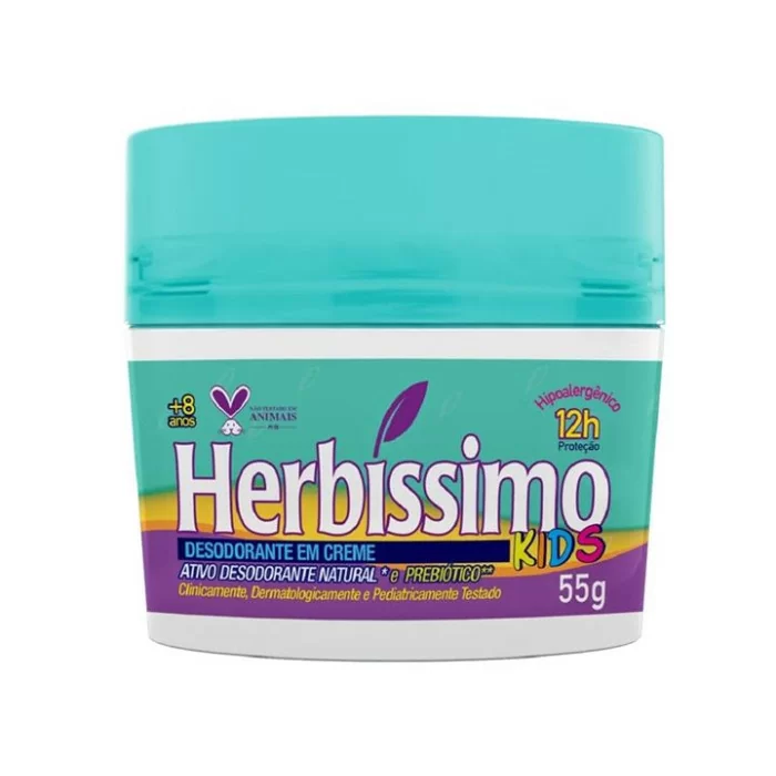 DESODORANTE CREME HERBISSIMO KIDS 55G