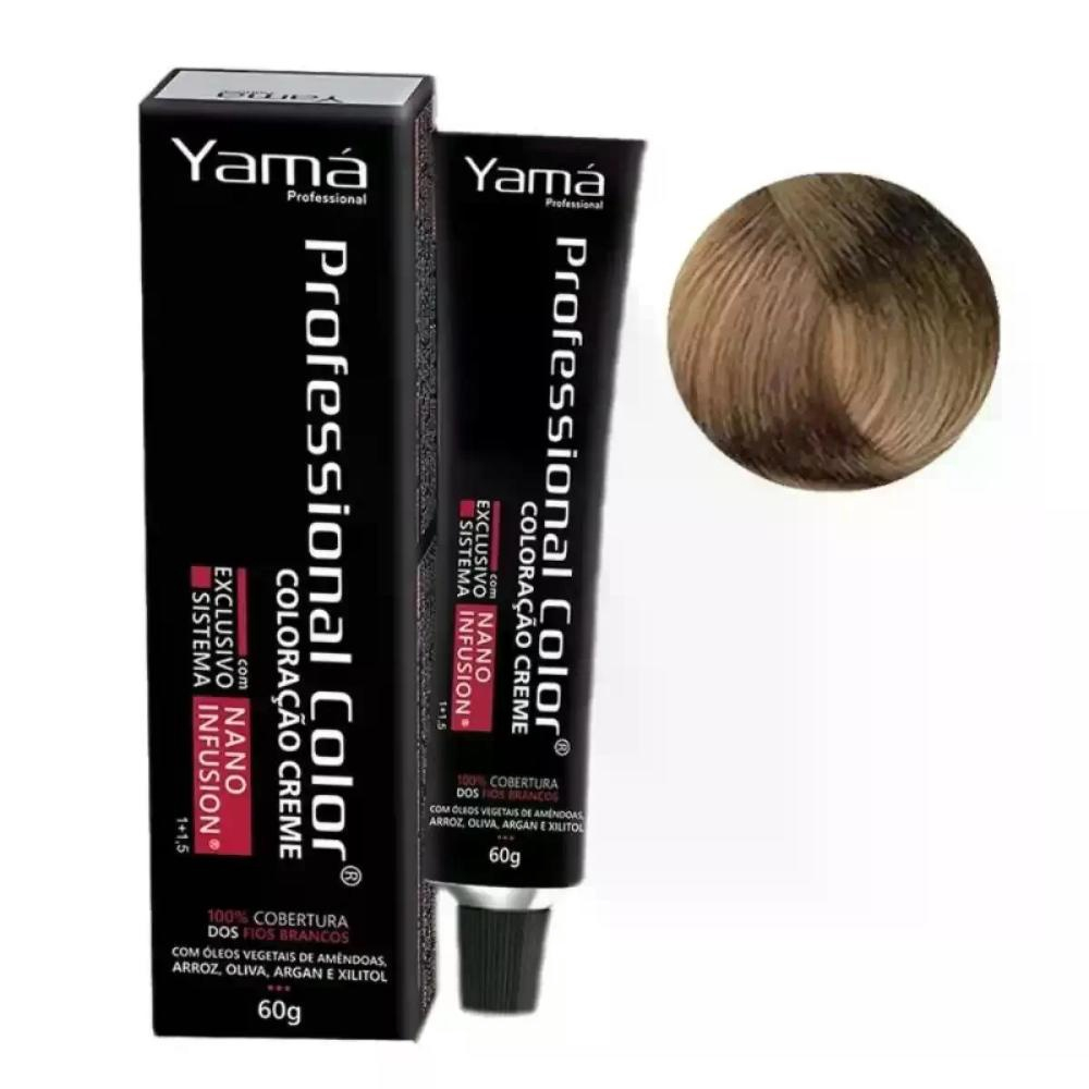 COLORACAO YAMA NANO INFUSION 8.31 LOURO CLARO DOURADO ACINZENTADO