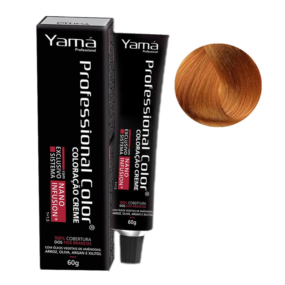 COLORACAO YAMA NANO INFUSION 8.4 LOURO CLARO ACROBEADO