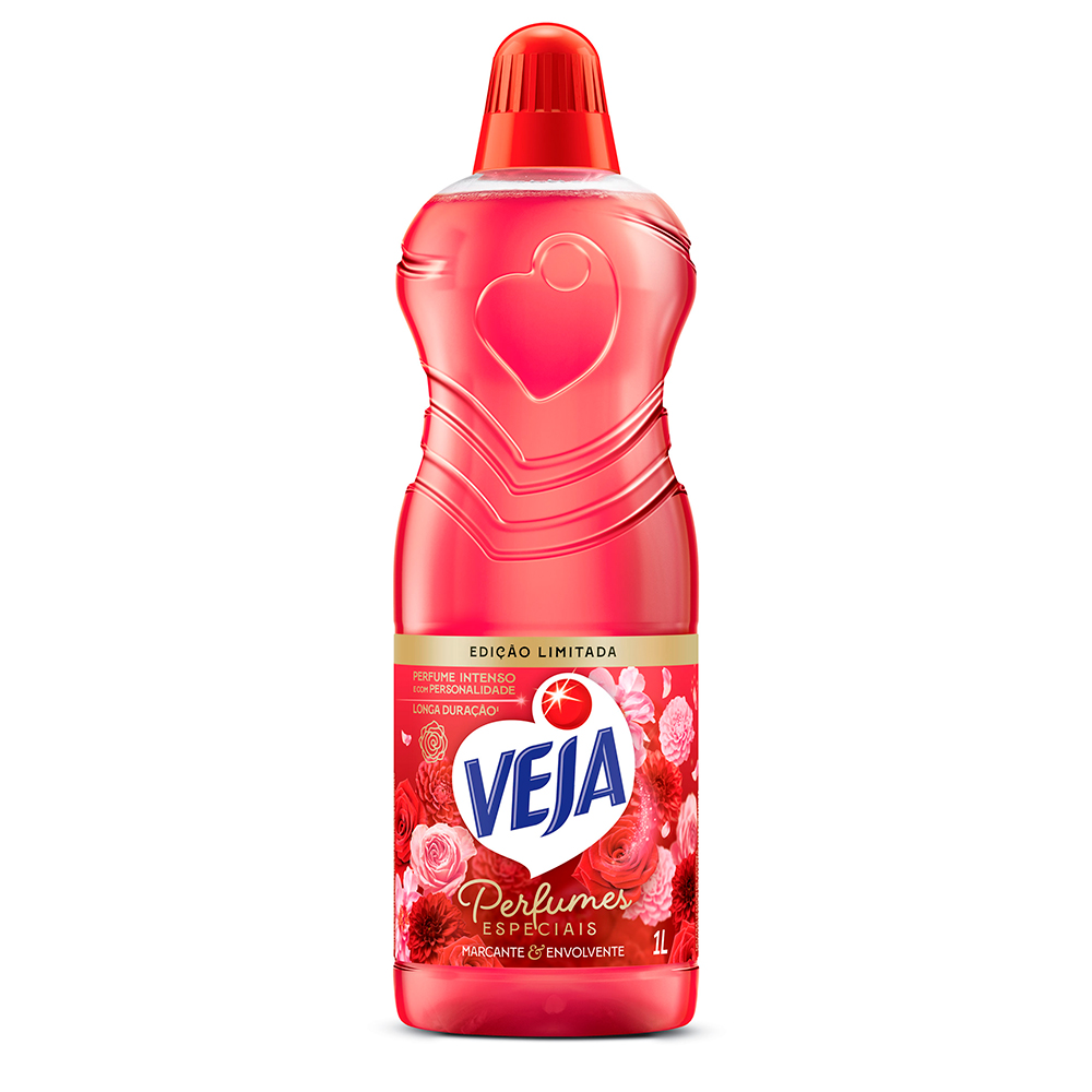 LIMPADOR VEJA PERFUMES ESPECIAIS 1L MARCANTE E ENVOLVENTE