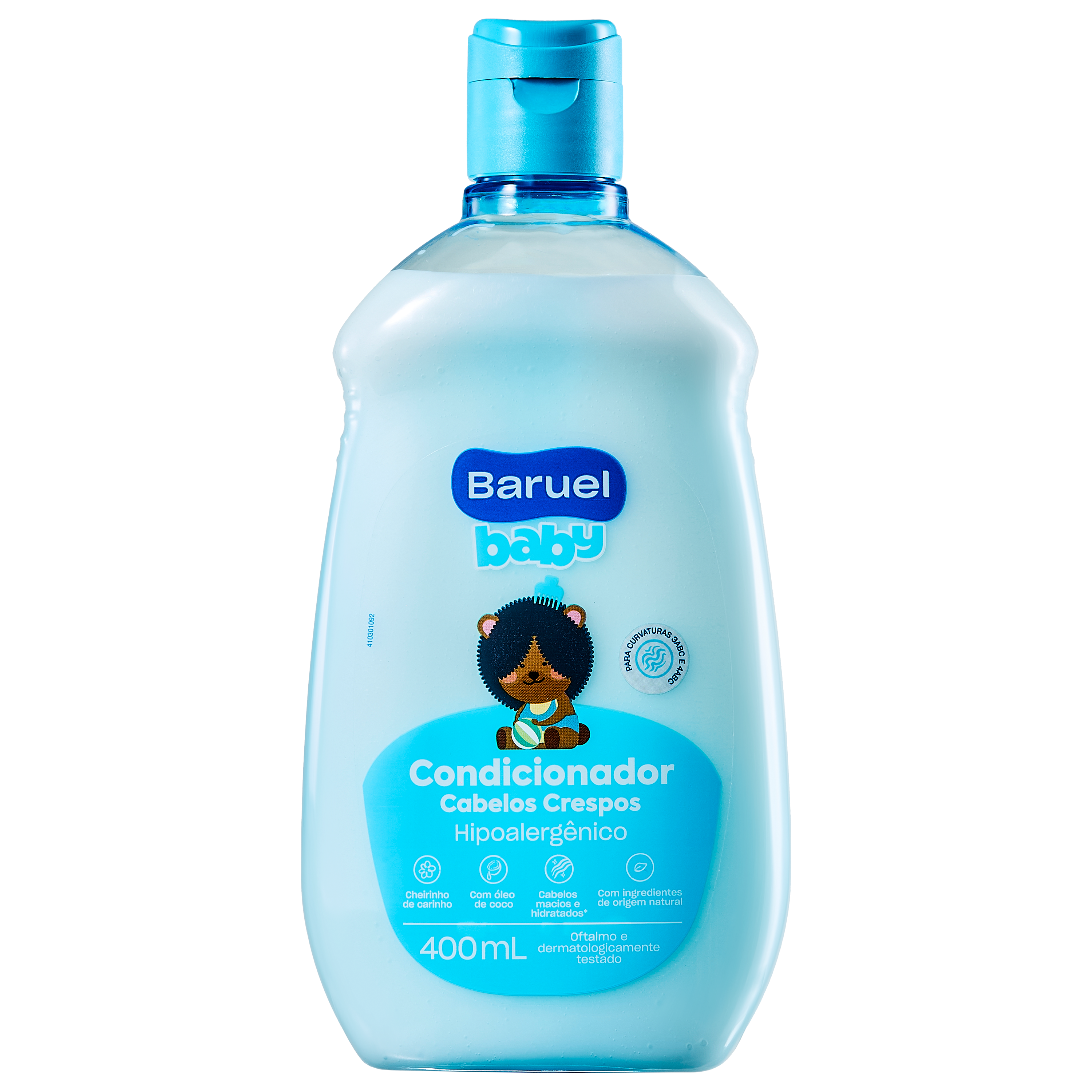 CONDICIONADOR BARUEL BABY 400ML CABELOS CRESPOS