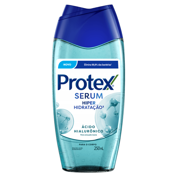 SABONETE LIQUIDO PROTEX PRO SERUM 250ML HIALURONICO