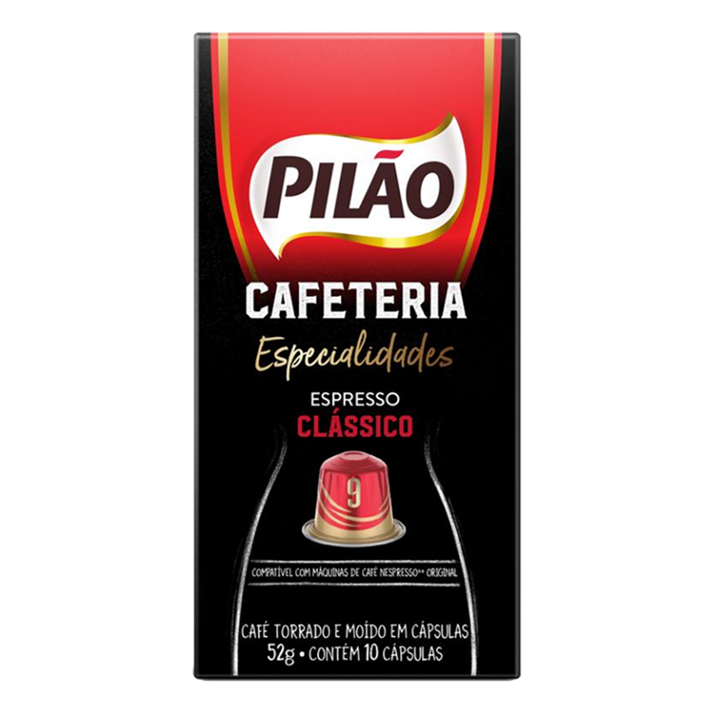 CAFE EM CAPSULA PILAO CCOM 10UN EXPRESSO CLASSICO 9