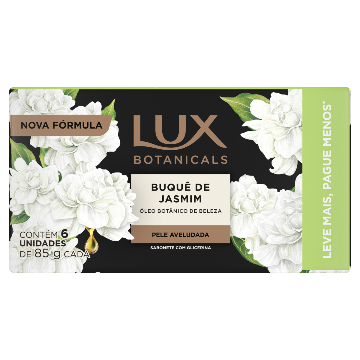 SABONETE LUX 85G COM 6UN LEVE + PAGUE - BUQUE DE JASMIM