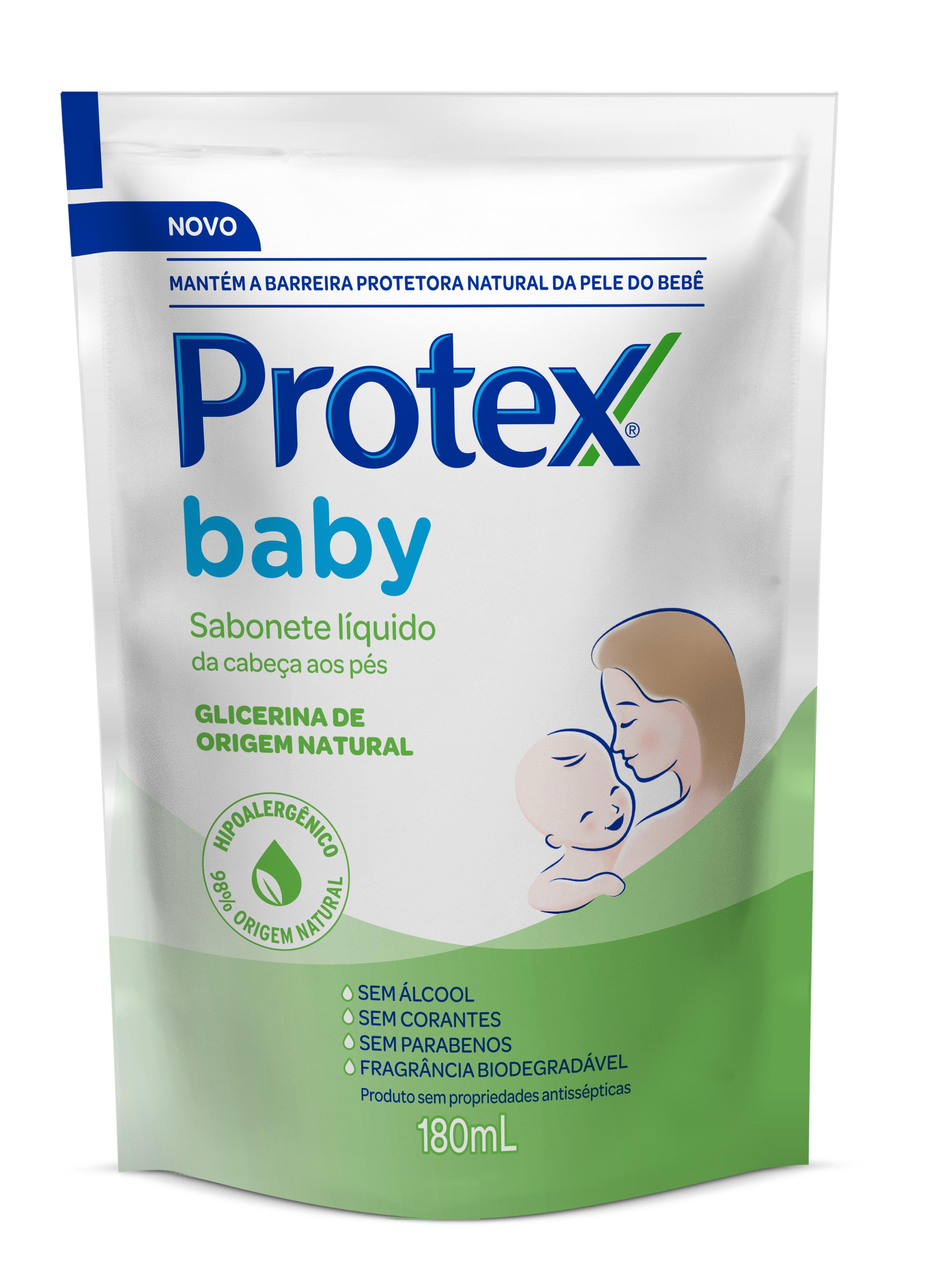 SABONETE LIQUIDO PROTEX REFIL 180ML BABY GLICERINA