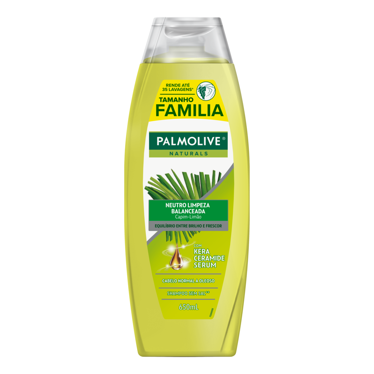 SHAMPOO PALMOLIVE NATURALS 650ML LIMPEZA BALANCEADA