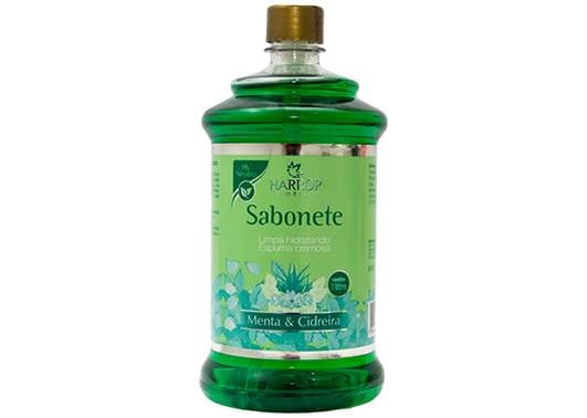 SABONETE LIQUIDO CREMOMOS HARROP BECKER 1L REFIL FLIP MENTA E CIDREIRA