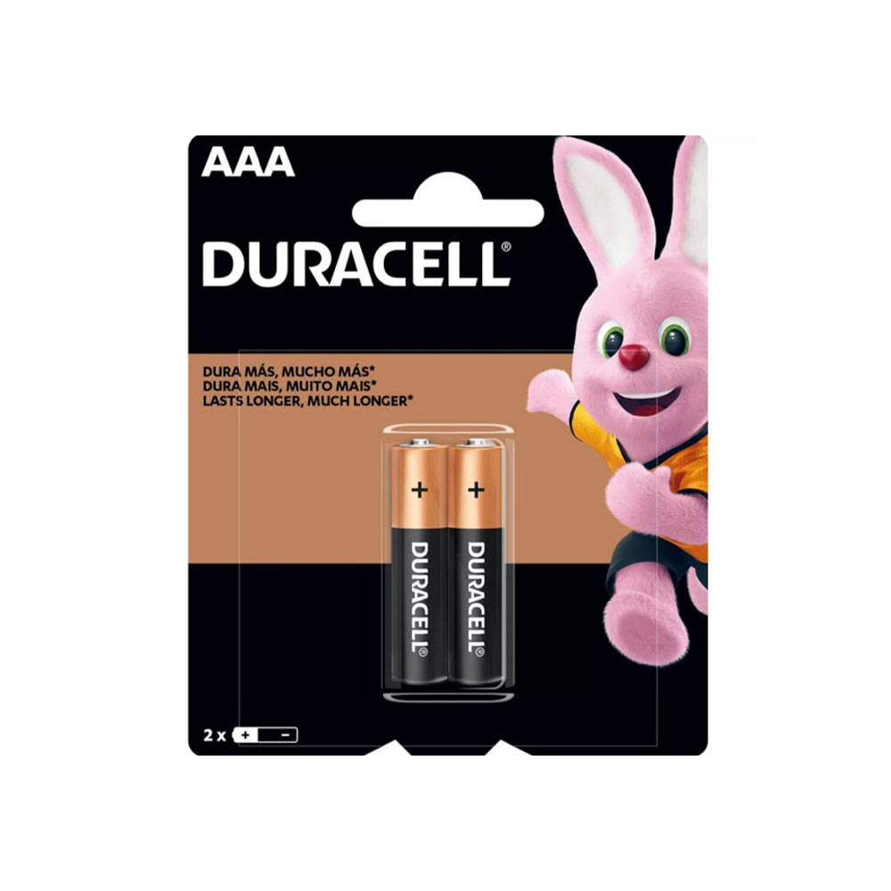 PILHA DURACELL ALCALINA AAA. CT-2 PALITO