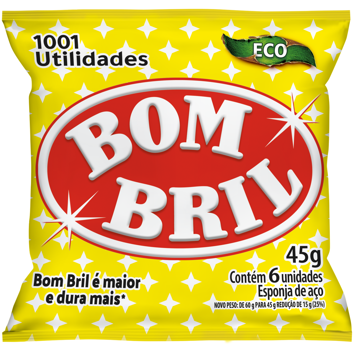 LA DE ACO BOMBRIL 20X6 UNIDADES
